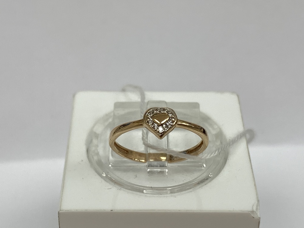КОЛКМИ585 КОЛЬЦО С КАМНЯМИ (Au 585)