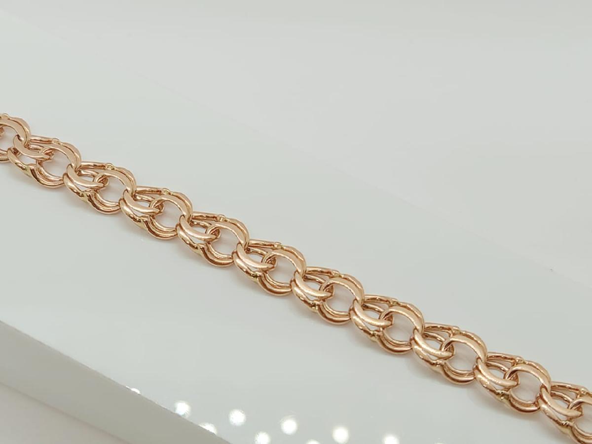 БРАСЛЕТ ПОЛНОВЕСНЫЙ Бисмарк (Au 585)