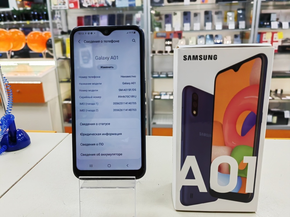 Смартфон Samsung Galaxy A01 2/16