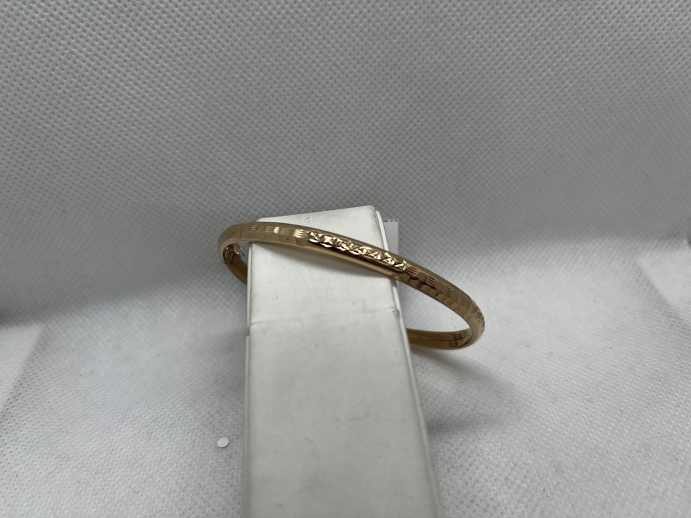 А 022167 БРАСЛЕТ ЖЕСТКИЙ без камня (Au 585)