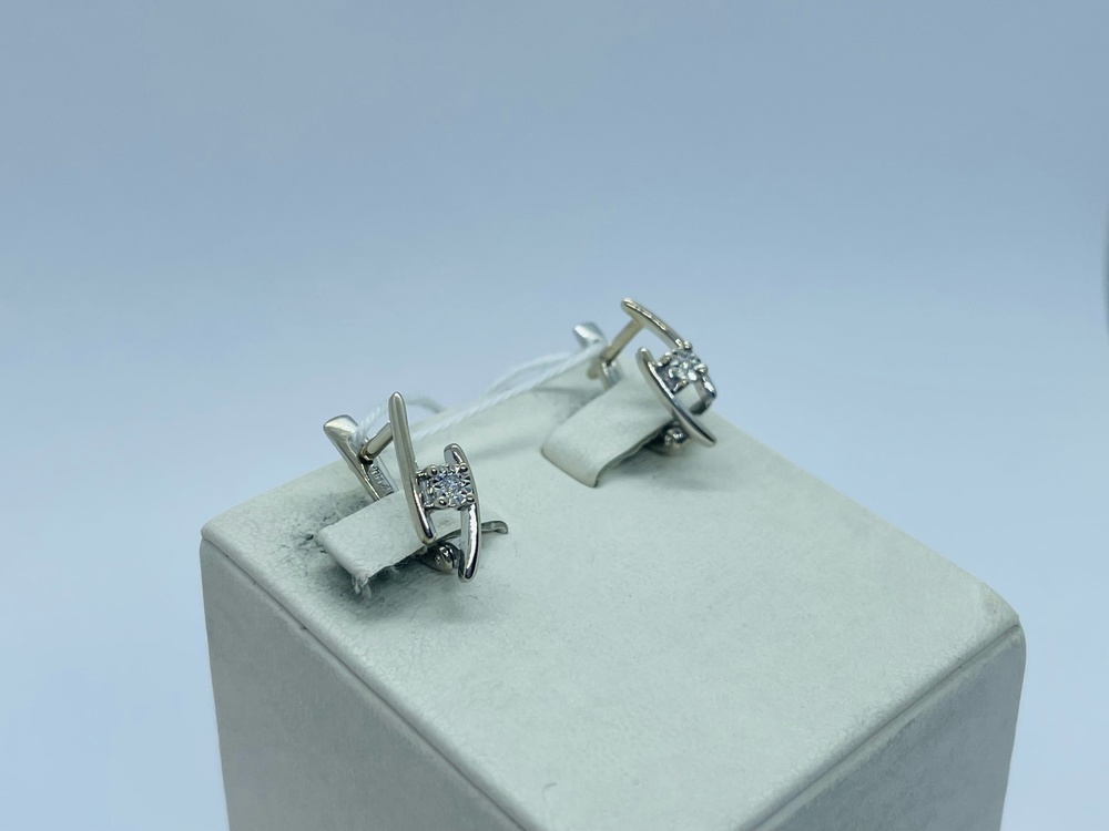 СЕРЬГИ БРИЛЛИАНТ (Au 585)