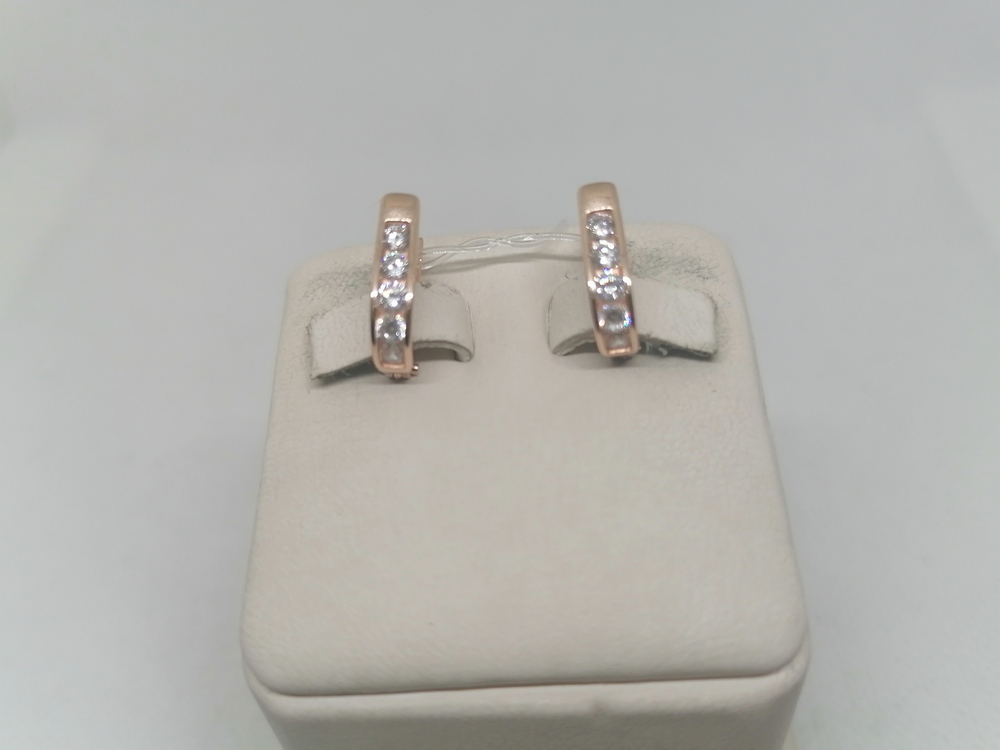 СЕРЬГИ С КАМНЯМИ (Au 585)