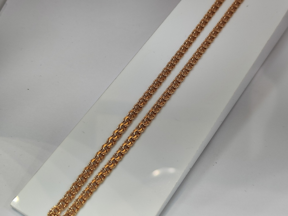 ЦЕПЬ ПУСТОТЕЛАЯ Бисмарк (Au 585)