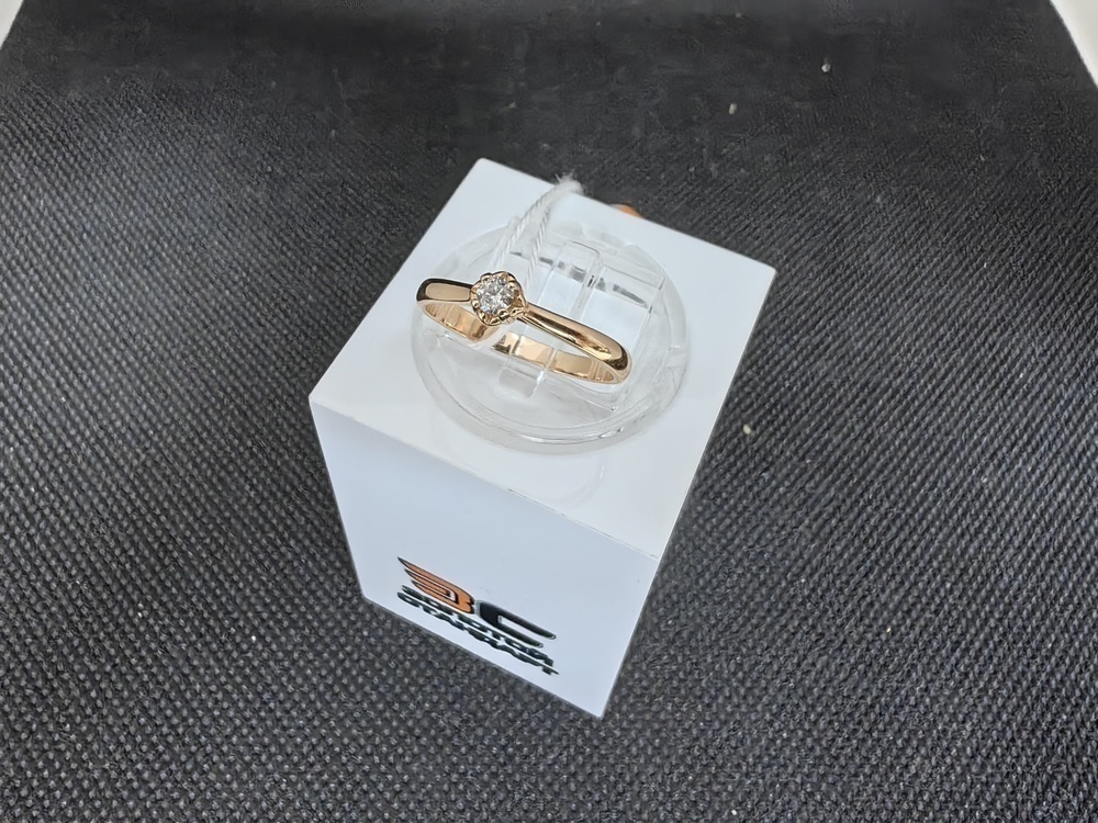 КОЛЬЦО БРИЛЛИАНТ Au 585