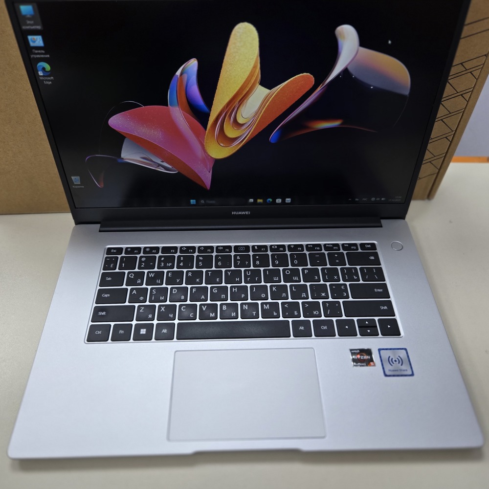 Ноутбук Huawei; Ryzen 5-5500, AMD Radeon (TM) Graphics, 8 Гб, 256 Гб, Нет