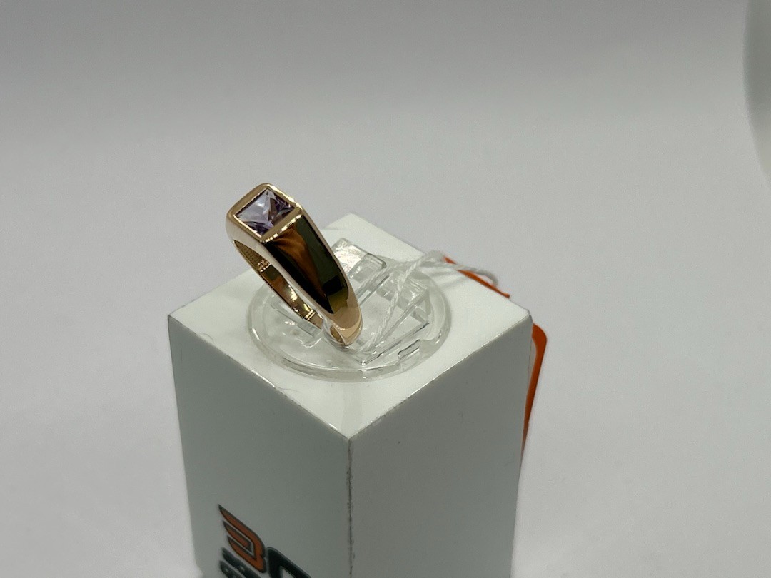 ПЕЧАТКА С КАМНЕМ (Au 585)