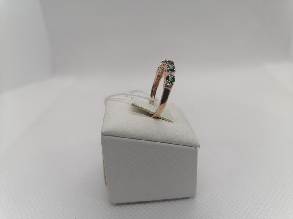 КОЛКМИ585 КОЛЬЦО С КАМНЯМИ (Au 585)