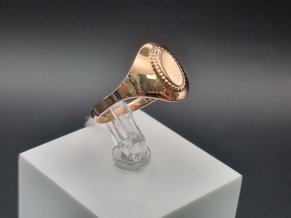 КОЛБКМ583 КОЛЬЦО БЕЗ КАМНЯ (Au 583)