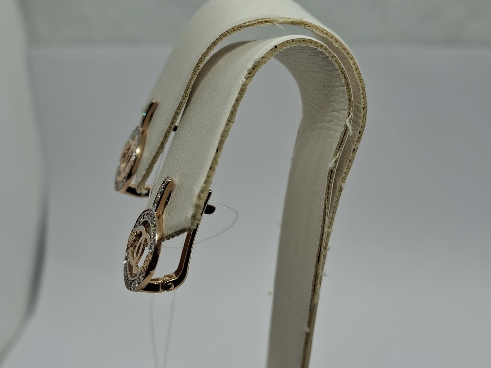 СЕРЬГИ С КАМНЯМИ (Au 585)