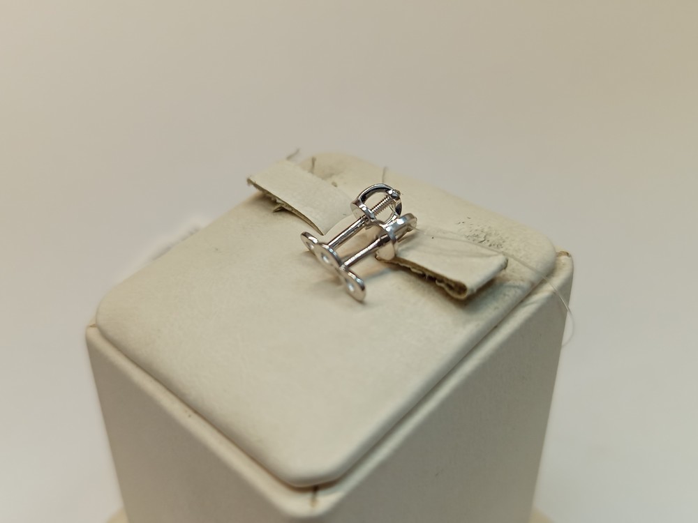 СЕРЬГИ БРИЛЛИАНТ (Ag 925)