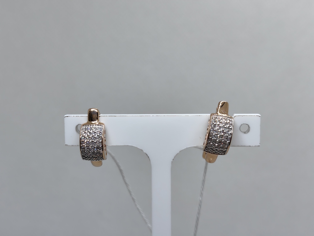 СЕРЬГИ С КАМНЯМИ (Au 585)