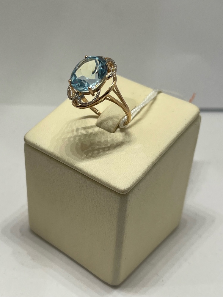 КОЛКМИ585 КОЛЬЦО С КАМНЯМИ (Au 585)