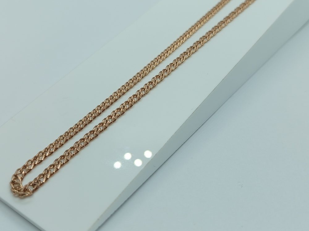 ЦЛР2585 ЦЕПЬ ПОЛНОВЕСНАЯ Ромб двойной (Au 585)