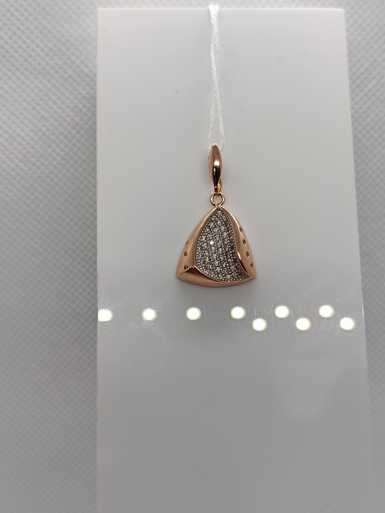 ПОДКМИ585 ПОДВЕСКА С КАМНЯМИ (Au 585)