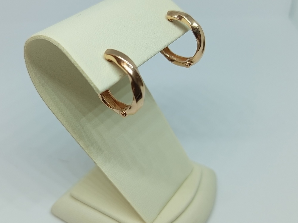 СЕРЬГИ БЕЗ КАМНЯ (Au 585)