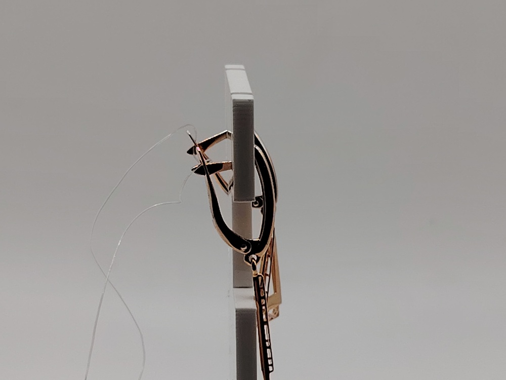 СЕРЬГИ БЕЗ КАМНЯ (Au 585)