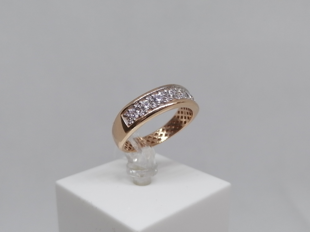 51-110-02052-1 КОЛЬЦО С КАМНЯМИ (Au 585)