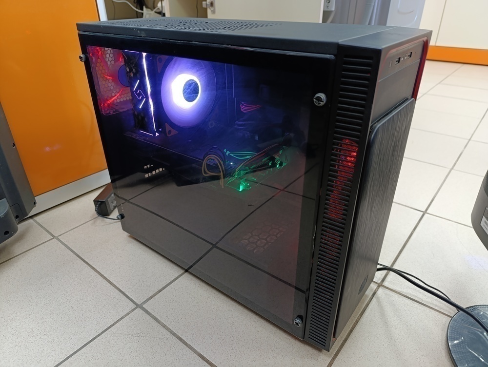 Системный блок Cooler Master; Ryzen 5 1600, GeForce RTX 2060 Super, 16 Гб, Нет, 1 Tb