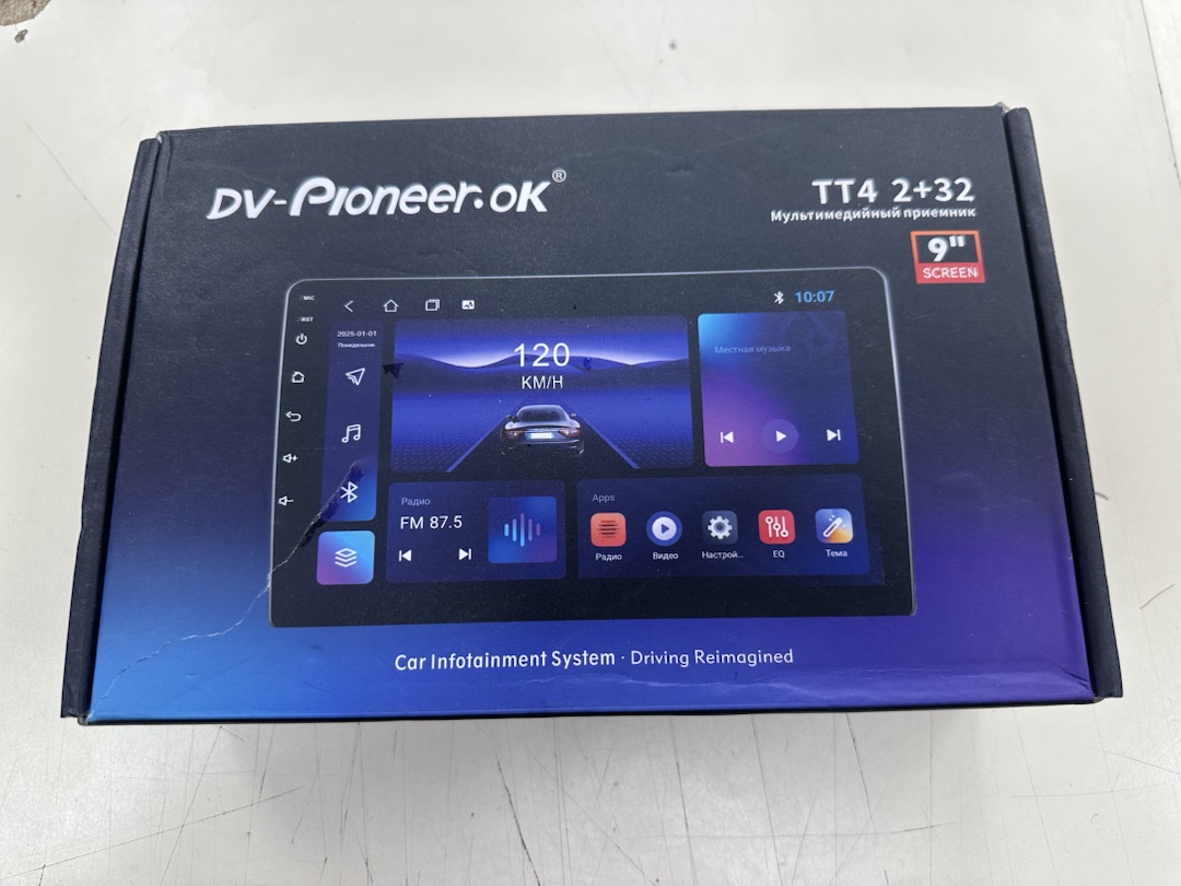 Автомагнитола Pioneeirok TT4 2/32