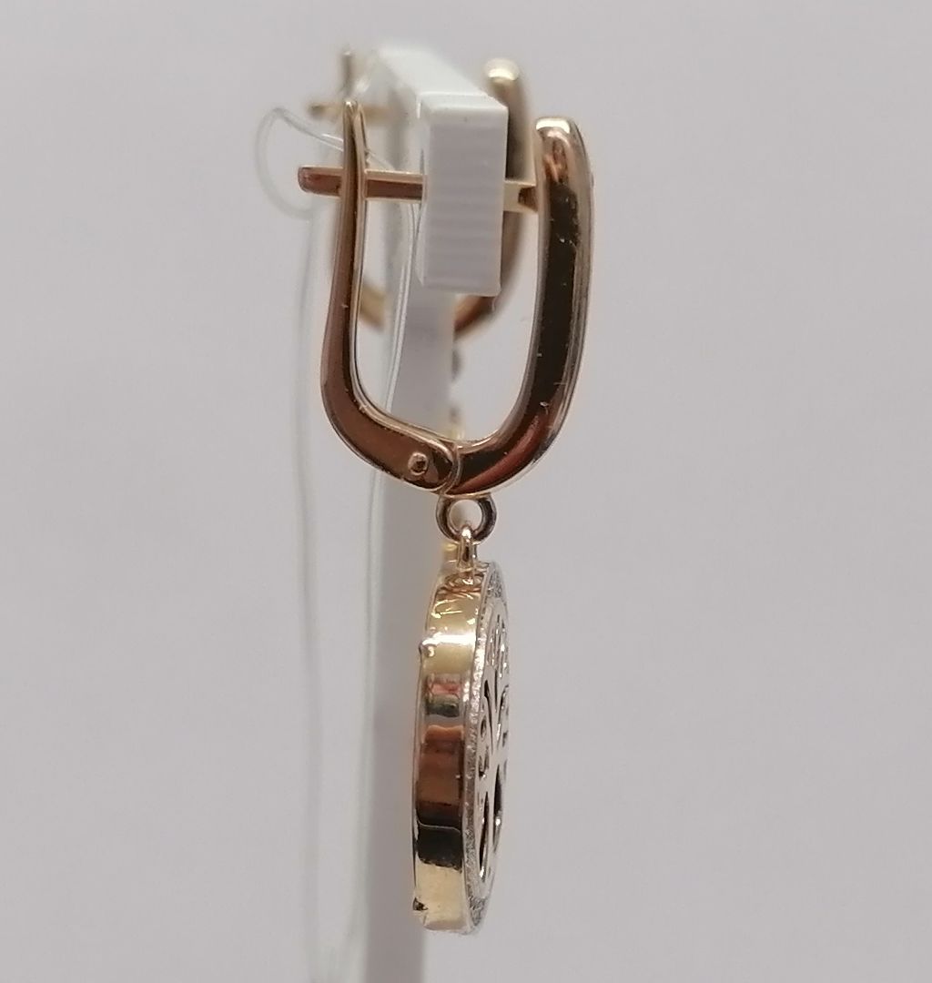 СЕРЬГИ С КАМНЯМИ (Au 585) СЕРЬГИ С КАМНЯМИ (Au 585)