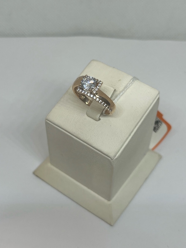 КОЛКМИ585 КОЛЬЦО С КАМНЯМИ (Au 585)
