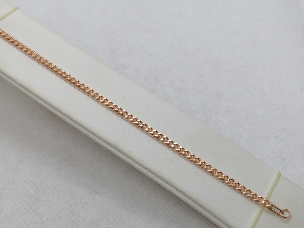 7080002-19 БРАСЛЕТ ПОЛНОВЕСНЫЙ Панцирное (Au 585)