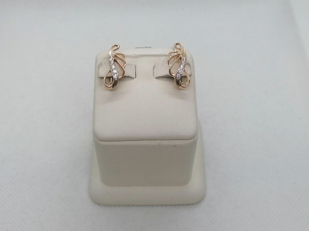 СКМИ585 СЕРЬГИ С КАМНЯМИ (Au 585) СКМИ585 СЕРЬГИ С КАМНЯМИ (Au 585)