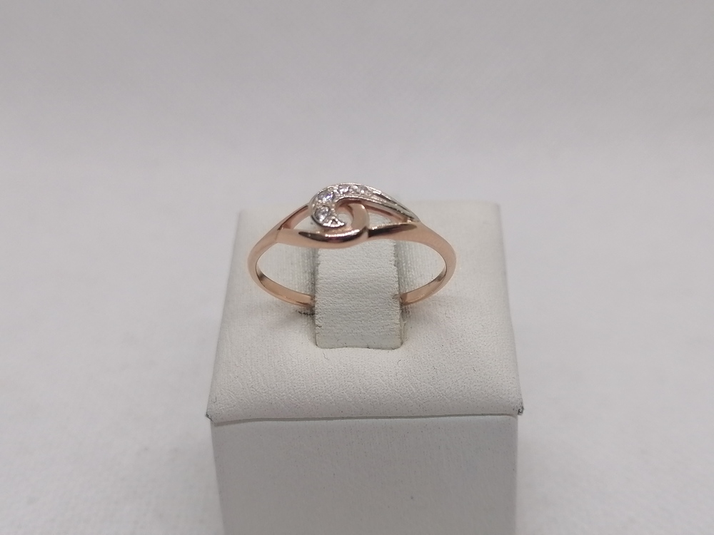 КОЛКМИ585 КОЛЬЦО С КАМНЯМИ (Au 585)