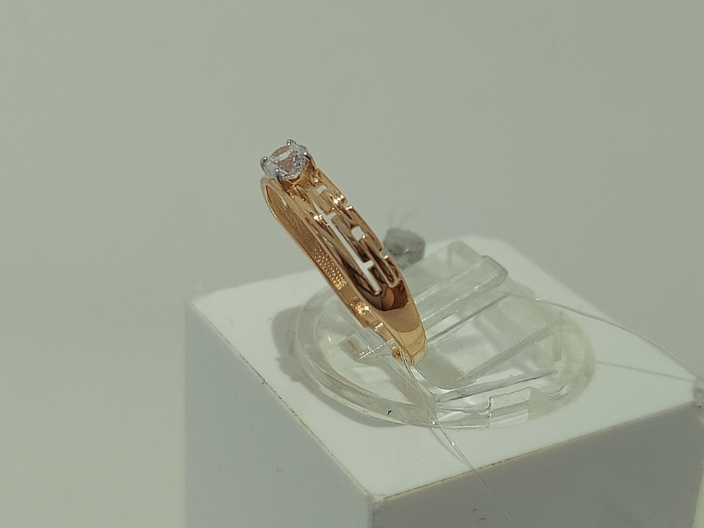 КОЛЬЦО С КАМНЕМ (Au 585)