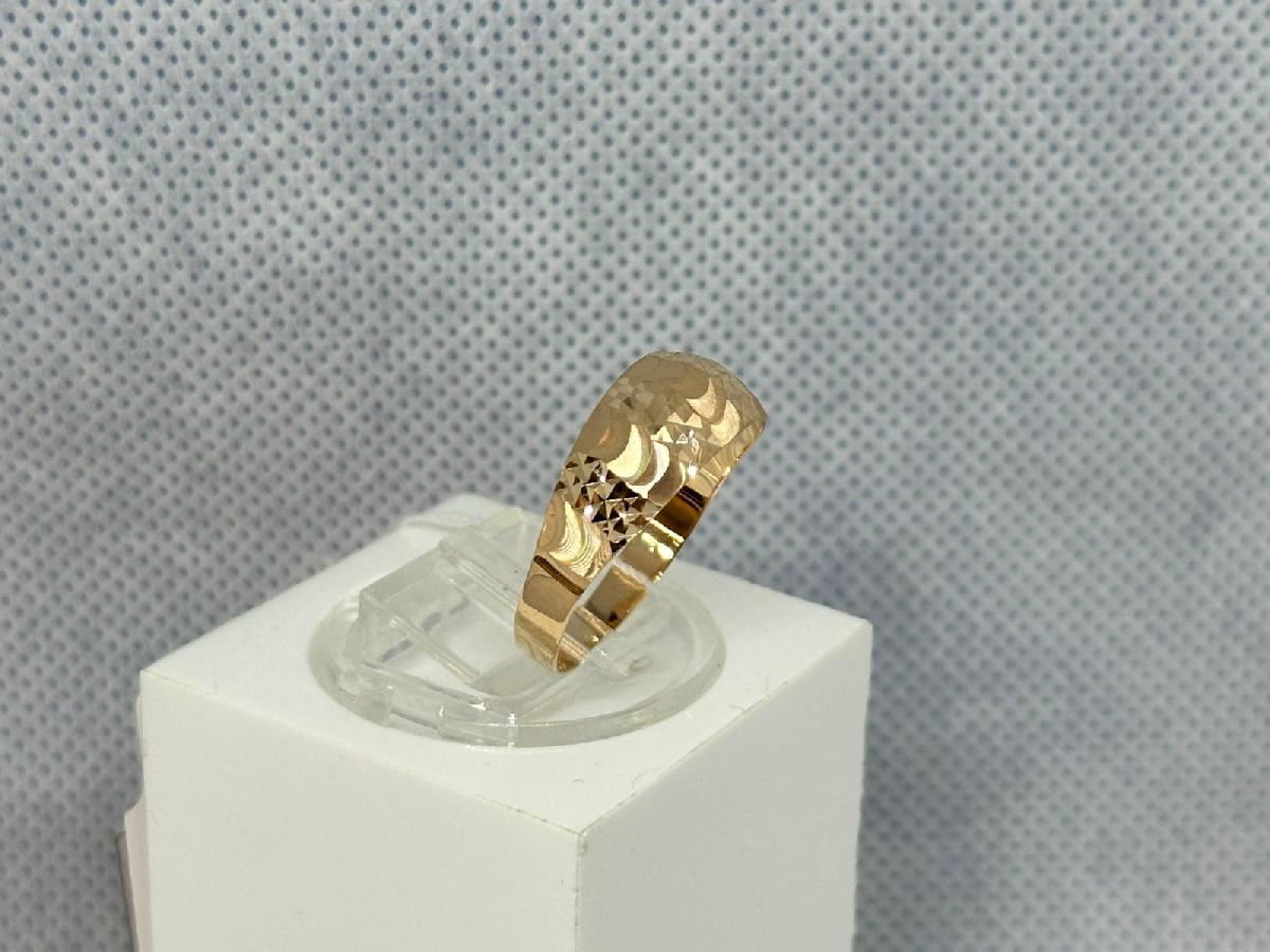 А 012607 КОЛЬЦО БЕЗ КАМНЯ (Au 585)