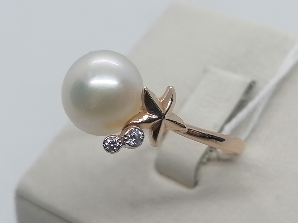 КОЛКМИ585 КОЛЬЦО С КАМНЯМИ (Au 585)