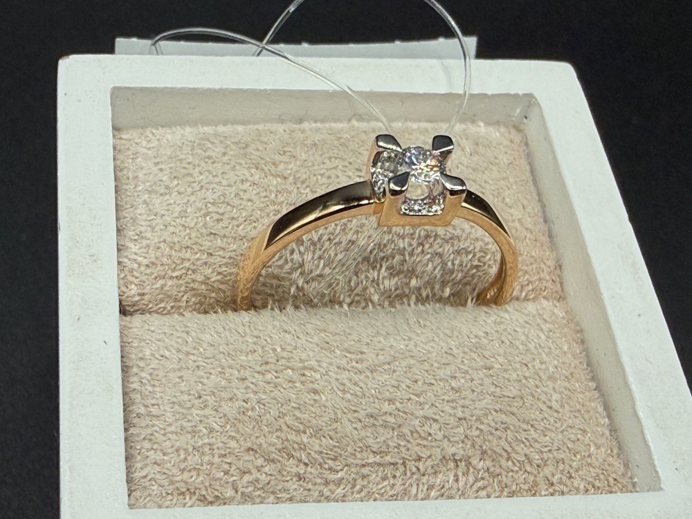 КОЛЬЦО БРИЛЛИАНТ (Au 585)