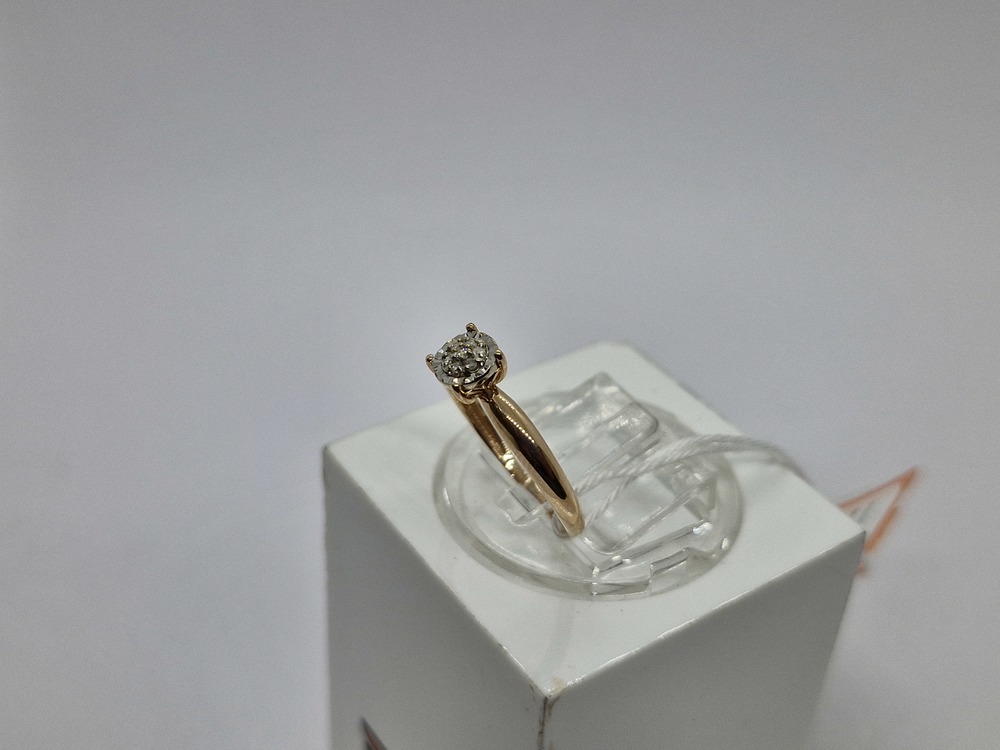 КОЛЬЦО БРИЛЛИАНТ Au 585