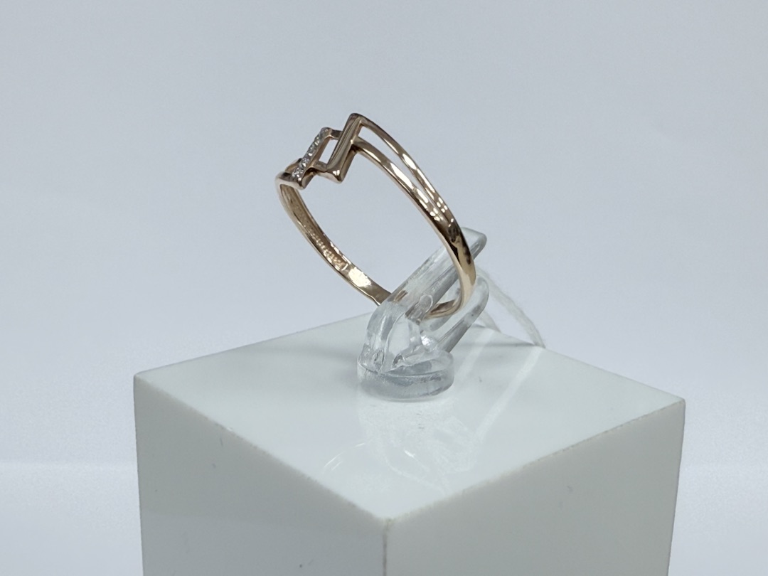 КОЛКМИ585 КОЛЬЦО С КАМНЯМИ (Au 585)