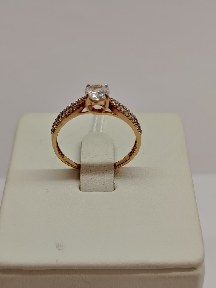 КОЛКМИ585 КОЛЬЦО С КАМНЯМИ (Au 585)