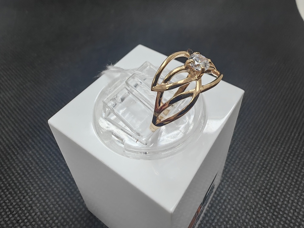 КОЛЬЦО С КАМНЕМ (Au 585)