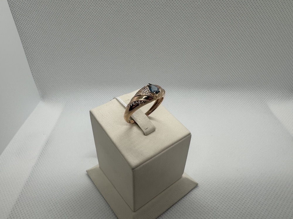 КОЛКМИ585 КОЛЬЦО С КАМНЯМИ (Au 585)