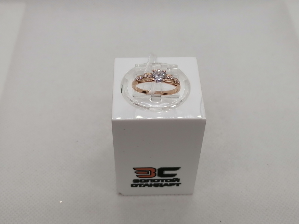 КОЛКМИ585 КОЛЬЦО С КАМНЯМИ (Au 585)