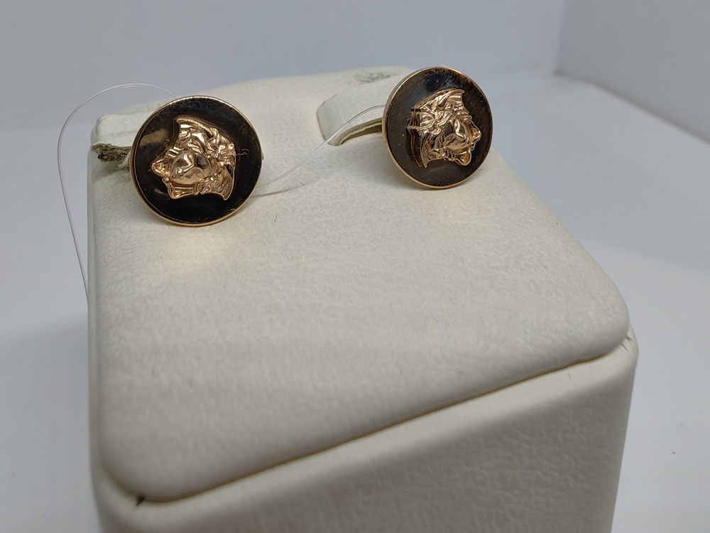 СЕРЬГИ ПУСЕТЫ без камня (Au 585)