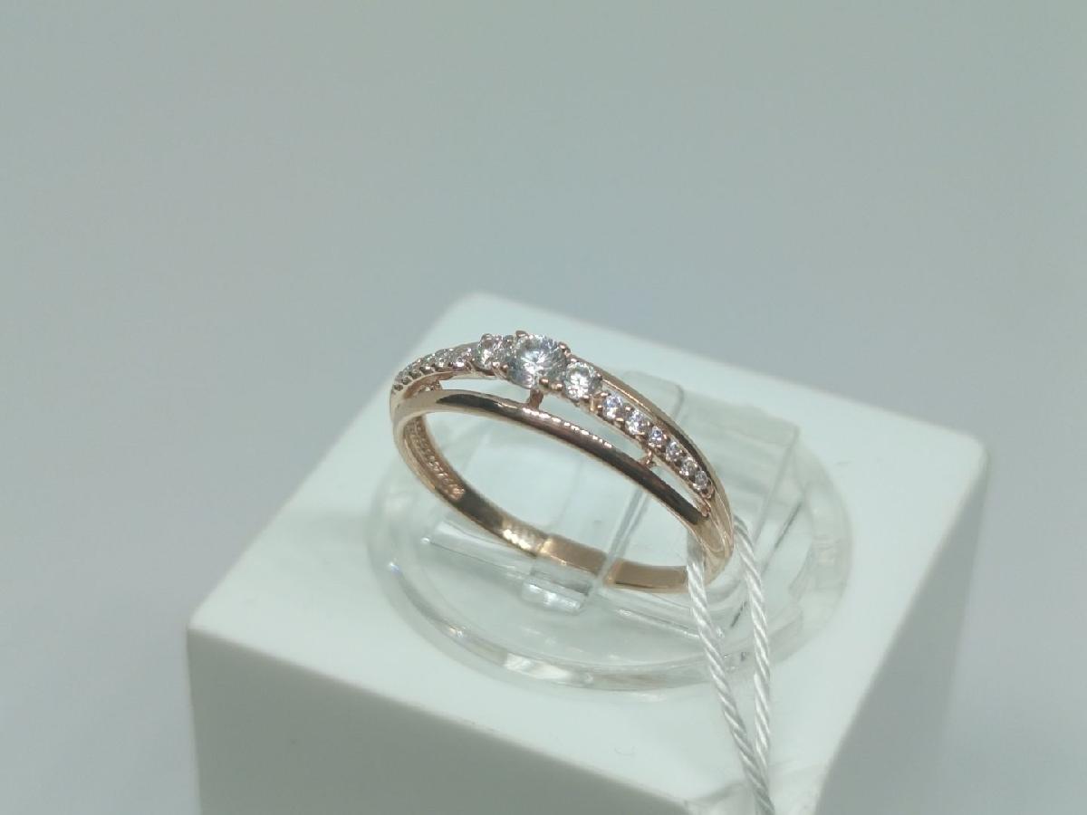 КОЛКМИ585 КОЛЬЦО С КАМНЯМИ (Au 585)