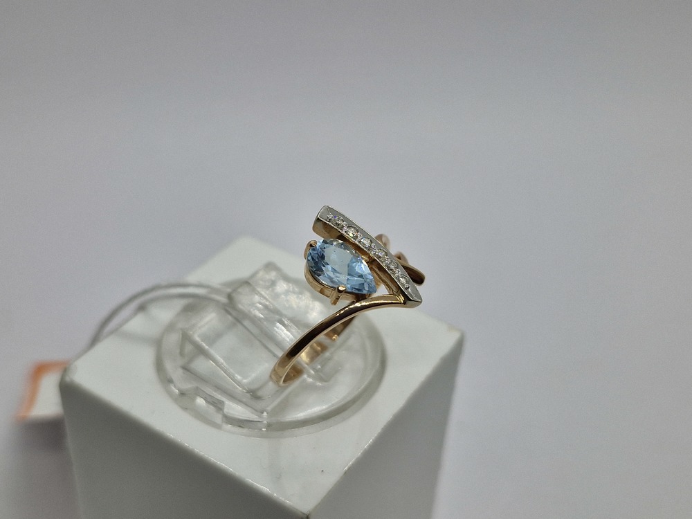 КОЛЬЦО БРИЛЛИАНТ Au 585