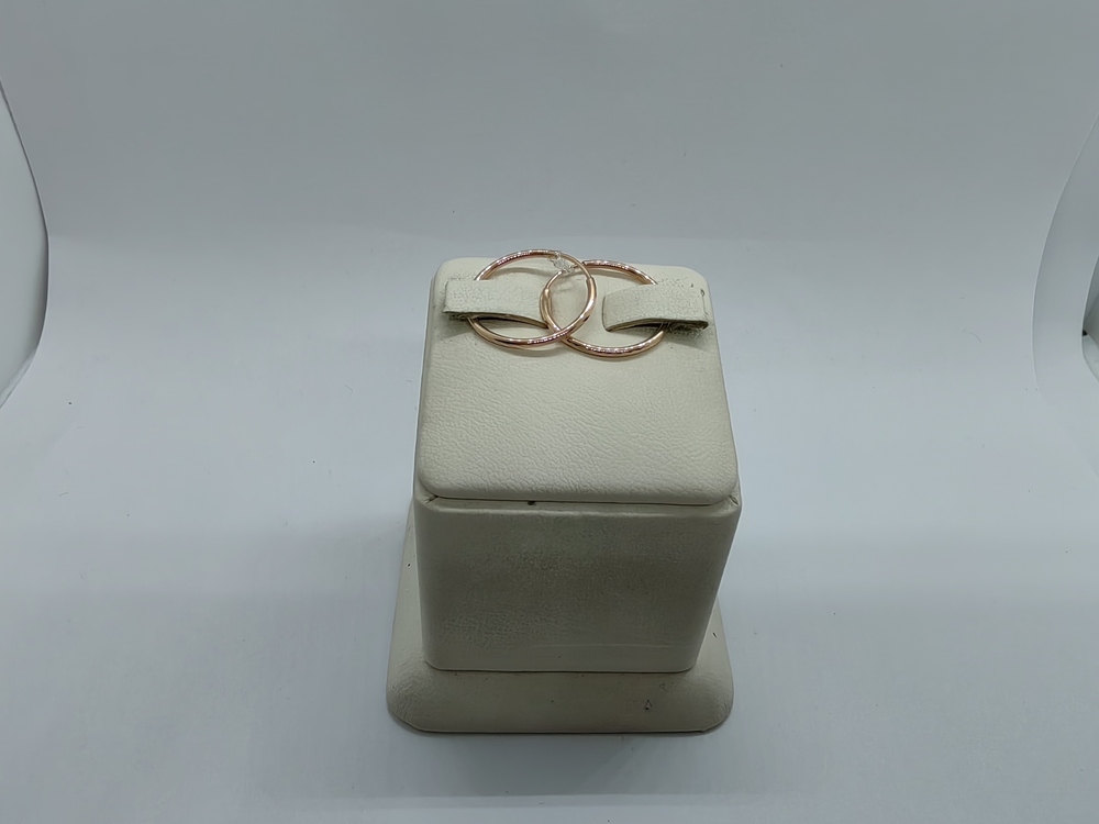 СЕРЬГИ КОНГО без камня (Au 585)