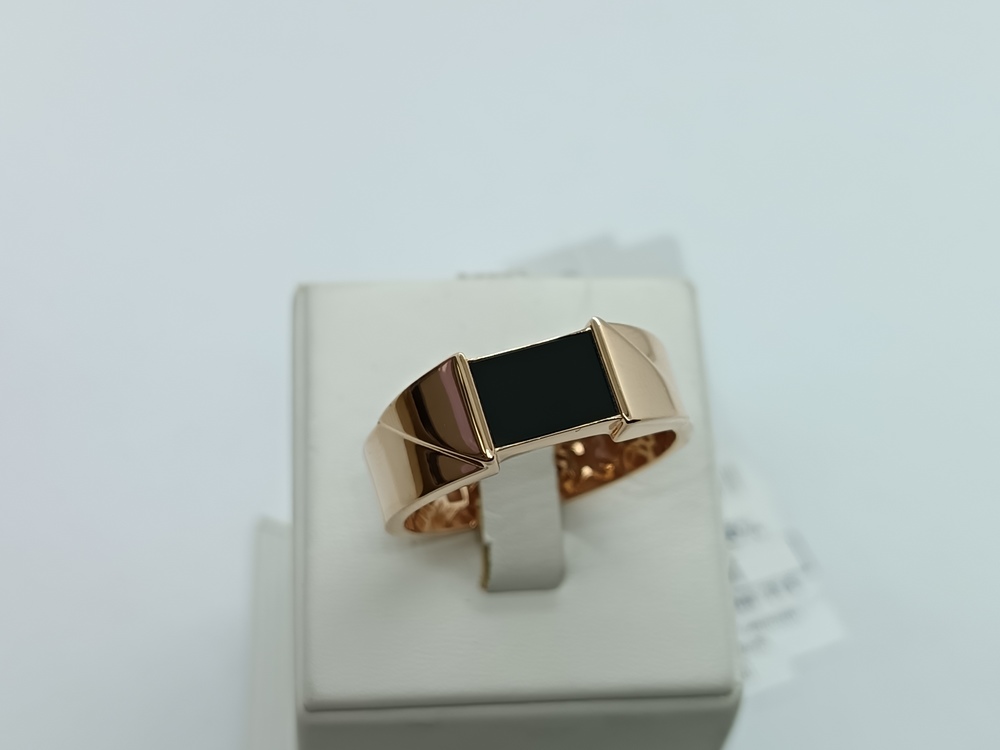 КОЛЬЦО ПЕЧАТКА с камнем (Au 585)