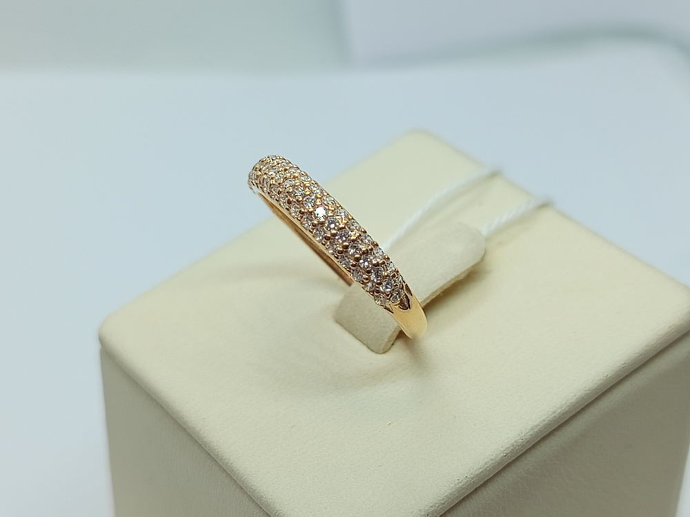 КОЛКМИ585 КОЛЬЦО С КАМНЯМИ (Au 585)