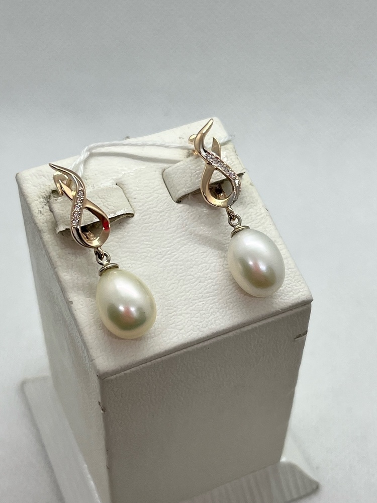 СЕРЬГИ С КАМНЯМИ (Au 585)