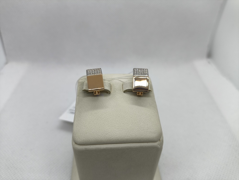 СЕРЬГИ С КАМНЯМИ (Au 585)