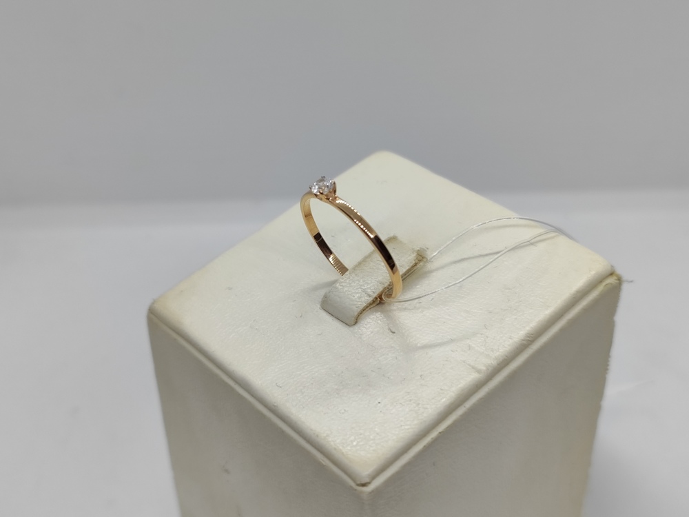 КОЛЬЦО С КАМНЕМ (Au 585)