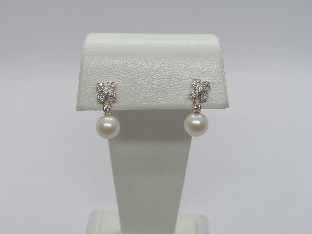 СПУС585 СЕРЬГИ ПУСЕТЫ (Au 585)