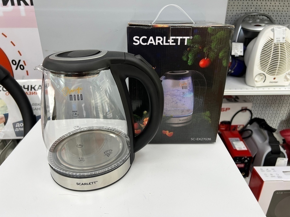 Чайник электрический Scarlett SC-EK27G36