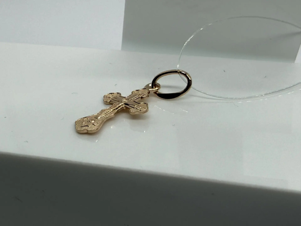 ПОДВЕСКА КРЕСТ (Au 585)